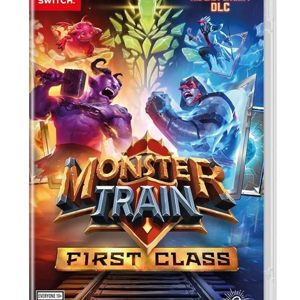 Nintendo Switch Game - Monster Train First Class with Red and Blue Artwork